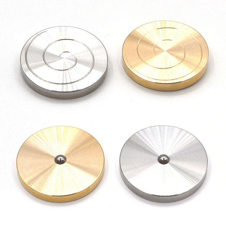 Mezmocoin Desktop Gyro Metal Transfer Coin, Style: Brass