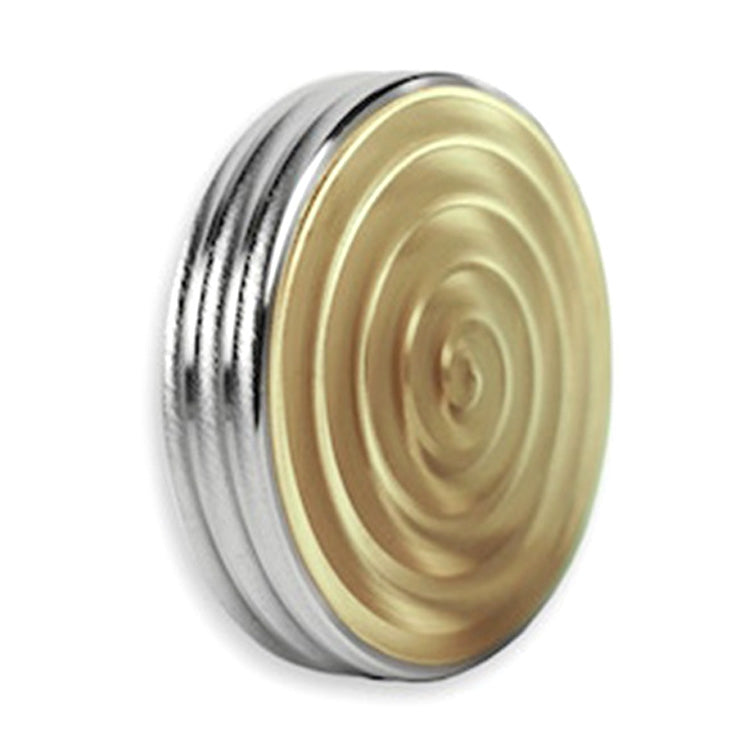 Mezmocoin Desktop Gyro Metal Transfer Coin, Style: Stainless Steel+Brass