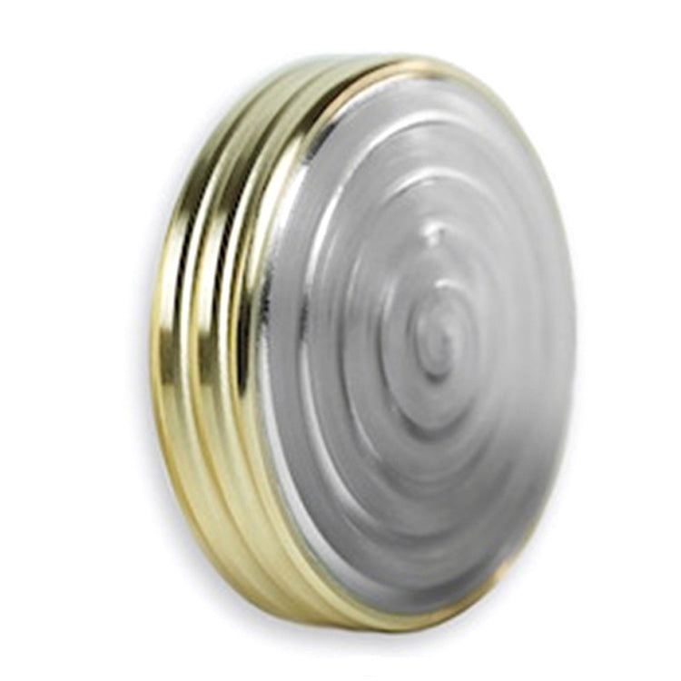 Mezmocoin Desktop Gyro Metal Transfer Coin, Style: Brass+Stainless Steel