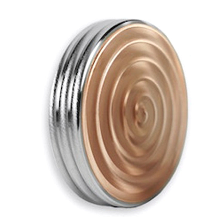 Mezmocoin Desktop Gyro Metal Transfer Coin, Style: Stainless Steel+Copper