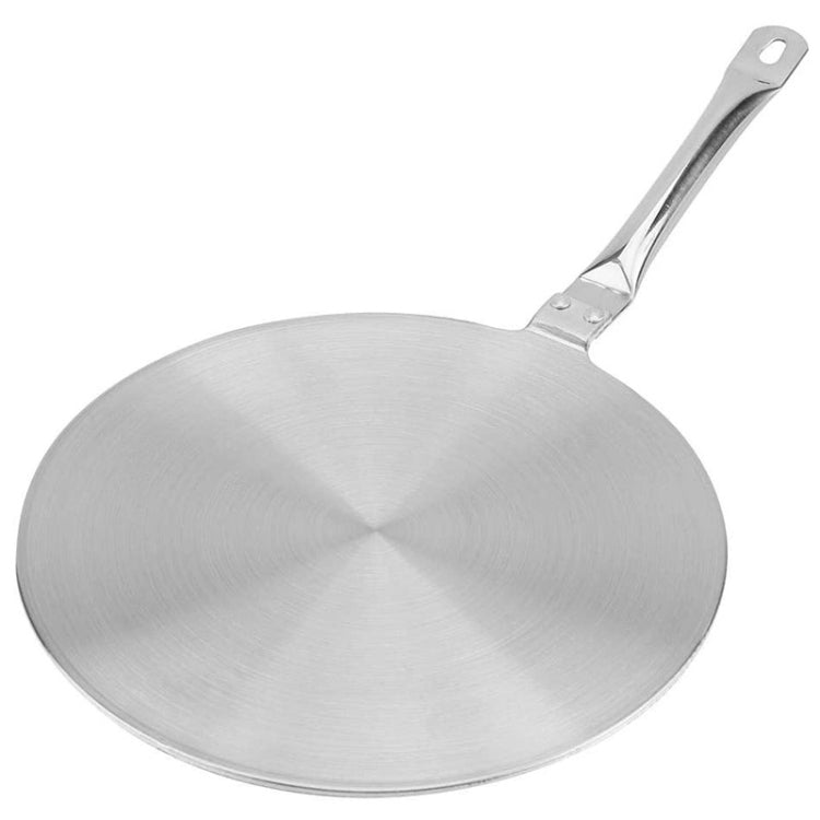 Stainless Steel Heats Conduction Plates Induction Cooker Diffuser Plate ,Spec: 22cm Fixed Handle