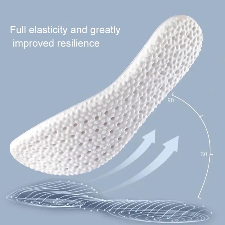 5pairs Super Soft High Elasticity Sports Insoles Summer Insoles, Size: