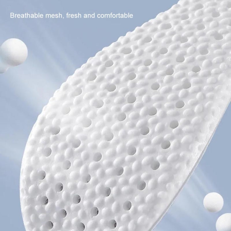 5pairs Super Soft High Elasticity Sports Insoles Summer Insoles, Size:
