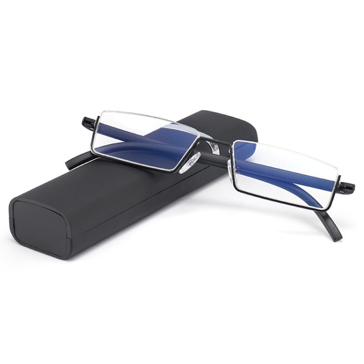 TR90 Seniors Clear Glasses With Portable Case Lightweight Presbyopic Glasses, Degree: +2.00