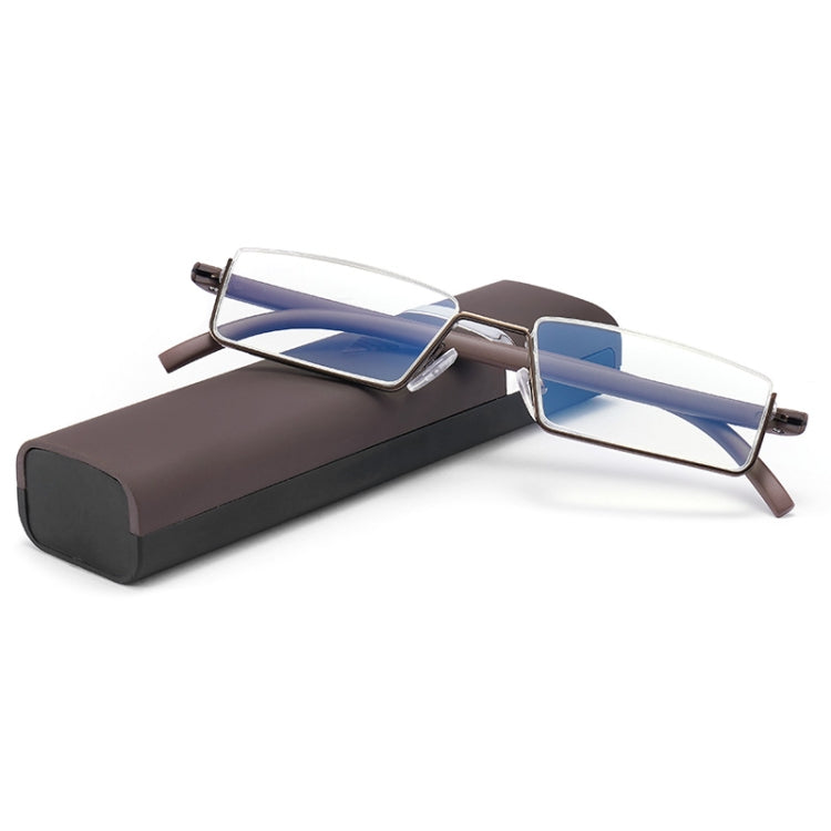 TR90 Seniors Clear Glasses With Portable Case Lightweight Presbyopic Glasses, Degree: +2.00