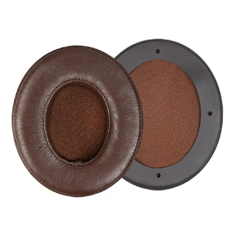 For Edifier W855BT 1pair Headset Soft and Breathable Sponge Cover, Color: Brown Lambskin
