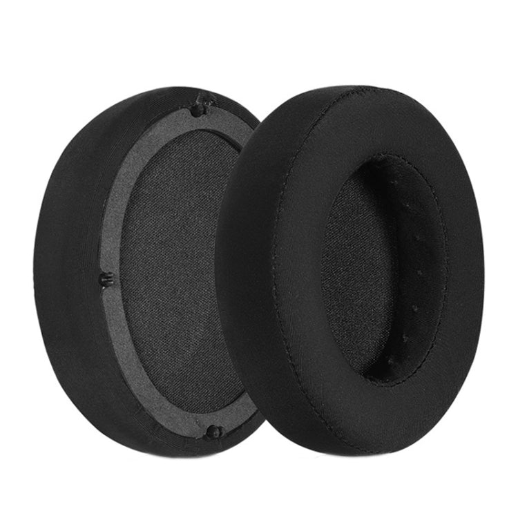 For Edifier W855BT 1pair Headset Soft and Breathable Sponge Cover, Color: Black Ice Silk