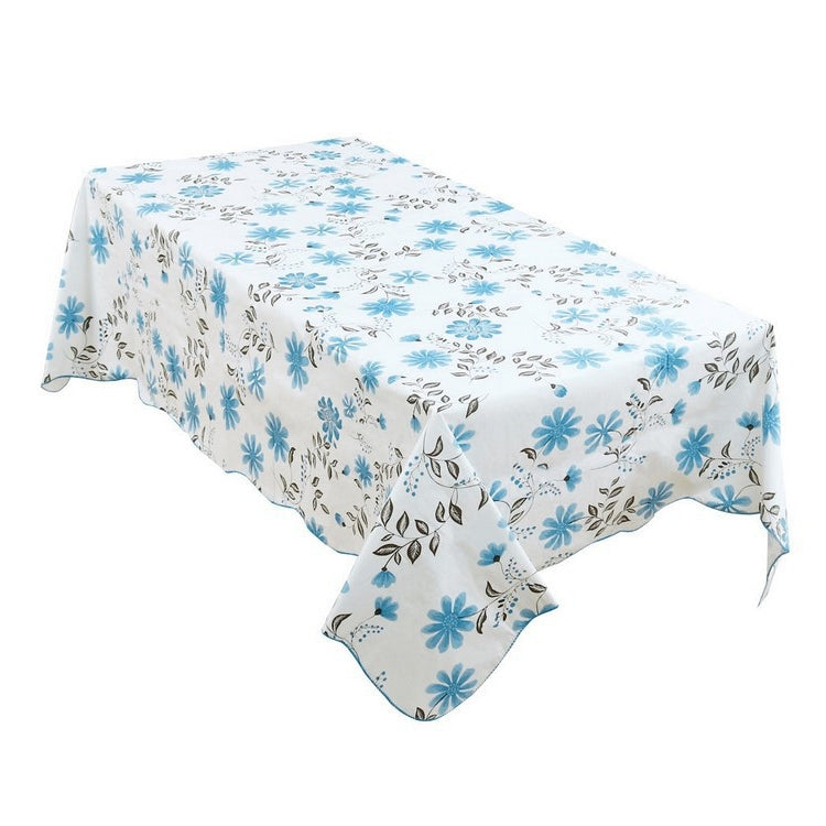 PEVA Oil&Water Resistant Coffee Table Tablecloth, Size: