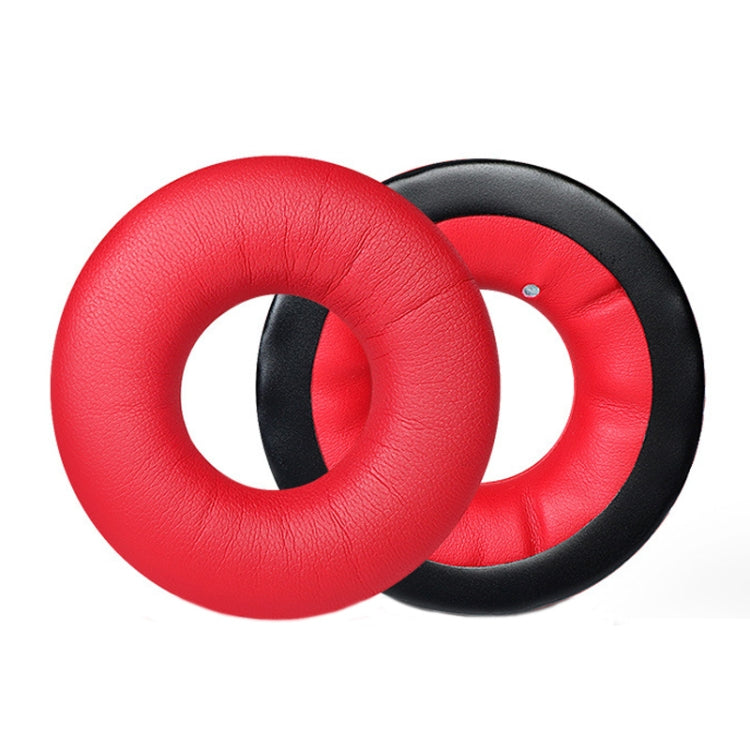 1pair Headset Sponge Cover for Sennheiser HD25-1II/25/25SP/25SP-II, Color: Red