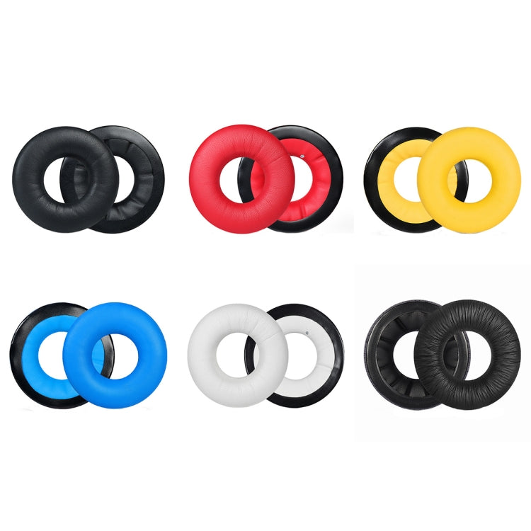 1pair Headset Sponge Cover for Sennheiser HD25-1II/25/25SP/25SP-II, Color: Red