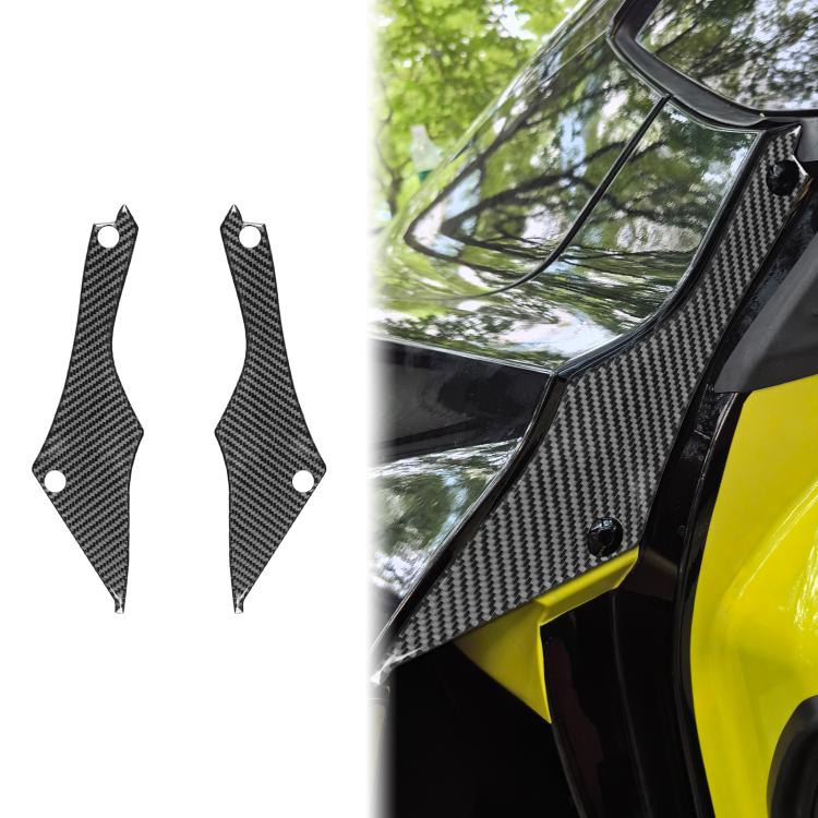 For Chevrolet Corvette C8 2pcs /Set Rear Door Inner Frame Sticker - Black