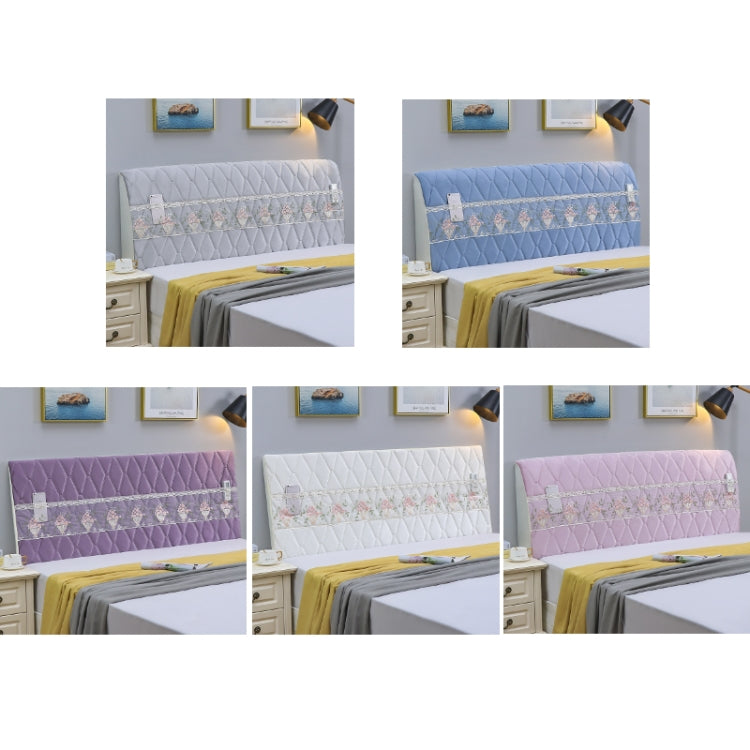 Bedside All-Inclusive Anti-Collision Quilted Thick Fabric Protective Cover, Size: 60x