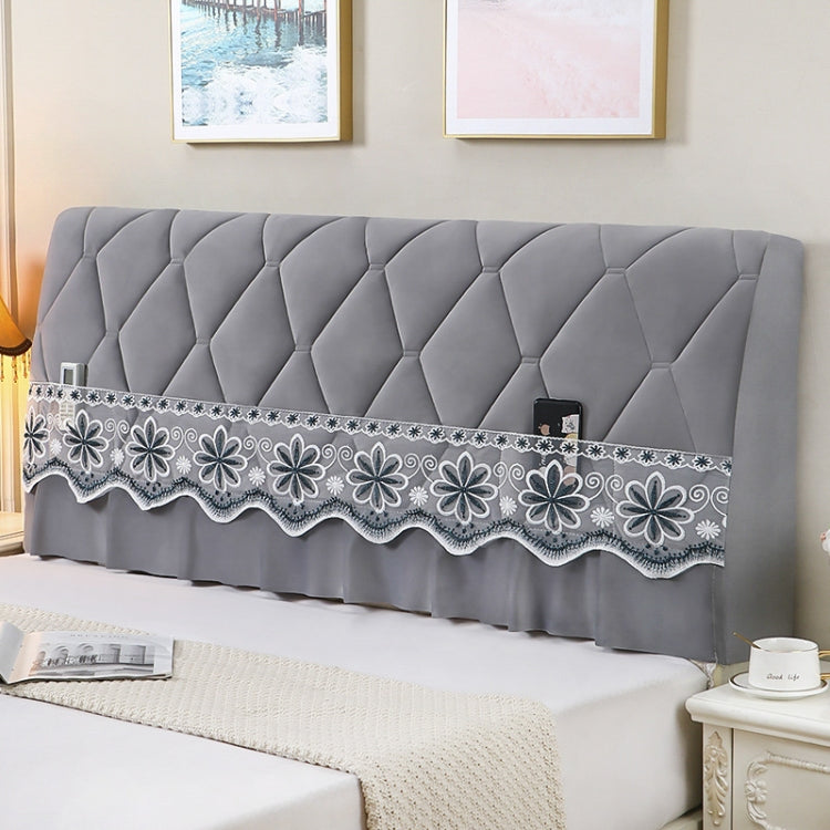 Bedside All-Inclusive Anti-Collision Quilted Thick Fabric Protective Cover, Size: 60x