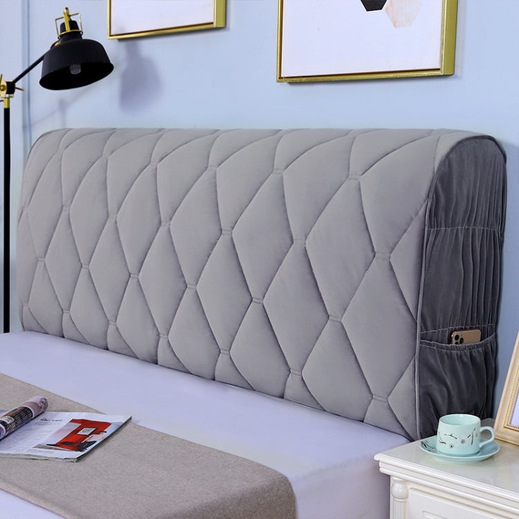 Bedside All-Inclusive Anti-Collision Quilted Thick Fabric Protective Cover, Size: 60x