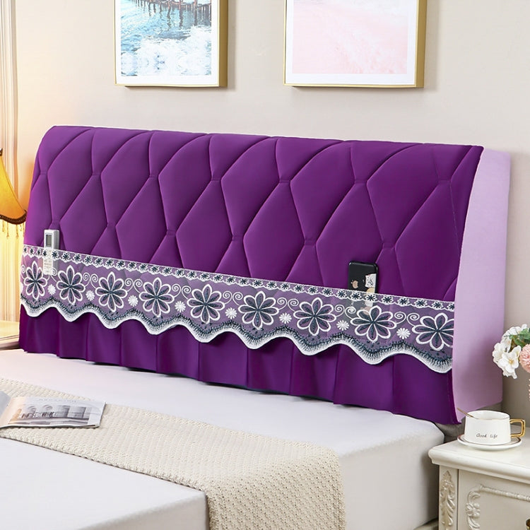 Bedside All-Inclusive Anti-Collision Quilted Thick Fabric Protective Cover, Size: 60x