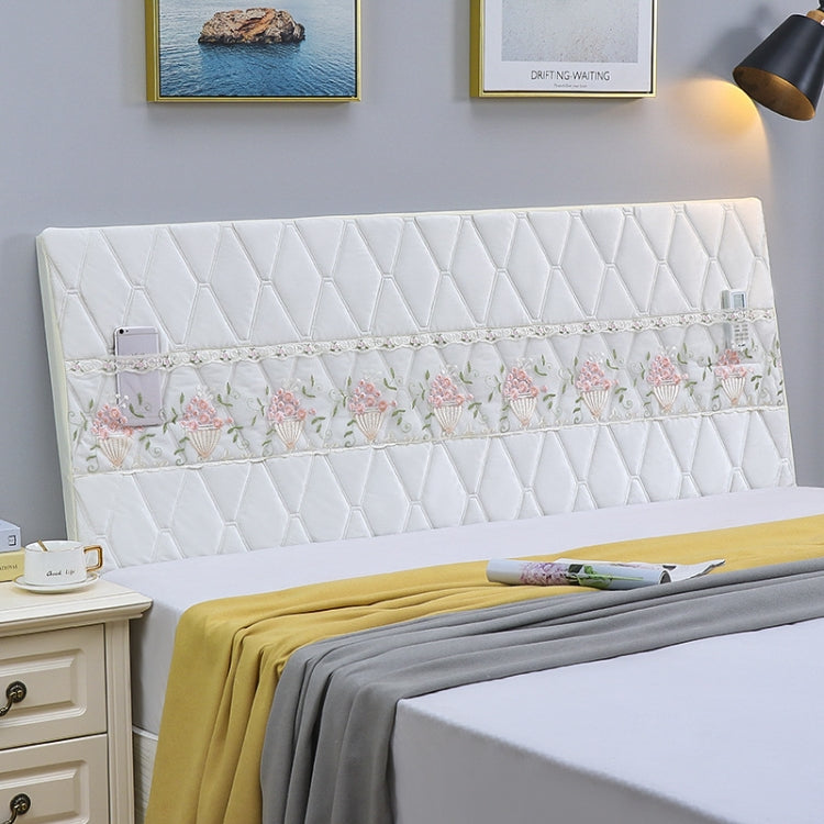 Bedside All-Inclusive Anti-Collision Quilted Thick Fabric Protective Cover, Size: 60x