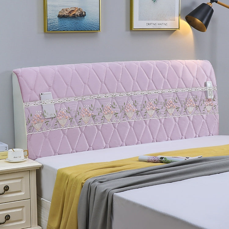 Bedside All-Inclusive Anti-Collision Quilted Thick Fabric Protective Cover, Size: 60x