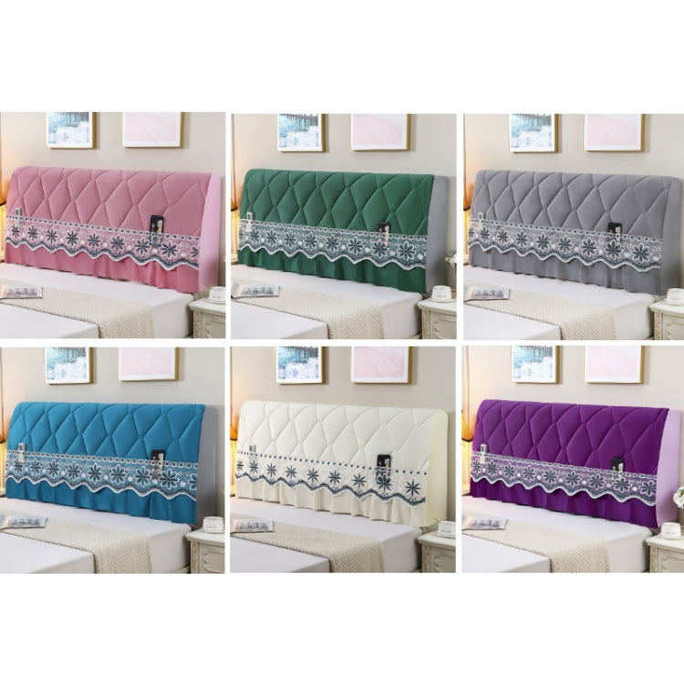 Bedside All-Inclusive Anti-Collision Quilted Thick Fabric Protective Cover, Size: 60x