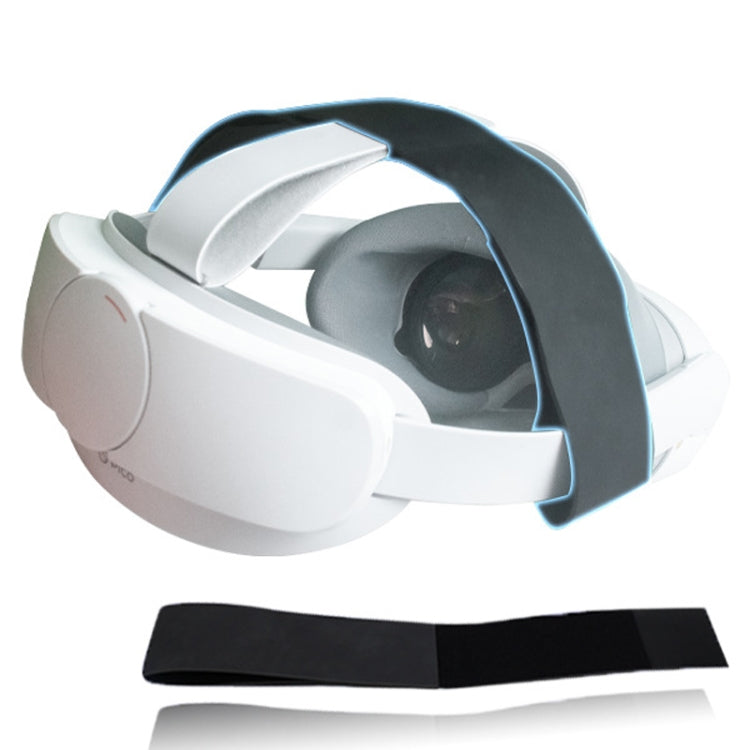 For Pico 4 VR Headset Weight Pressure Relieve Headband PU Leather Head Strap