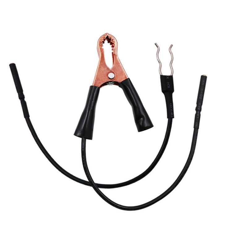 Pure Copper Battery Holder Car Leakage Detection Tool Measuring Leakage(Black)