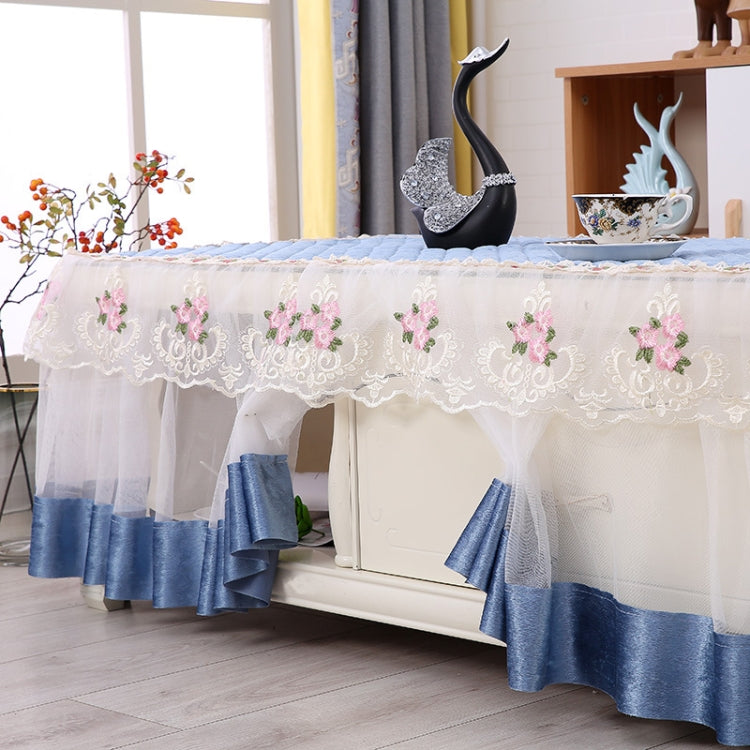 Simple Fabric Lace Rectangular Tablecloth, Size: