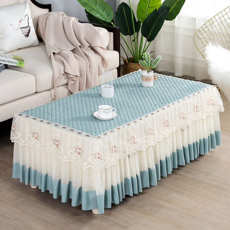 Simple Fabric Lace Rectangular Tablecloth, Size: