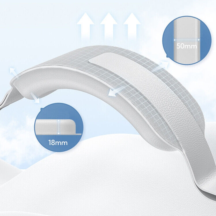 For PICO 4 Headwear Replacement Parts, Head Rest+Head Adjustment Strap+Mask(Light Gray)