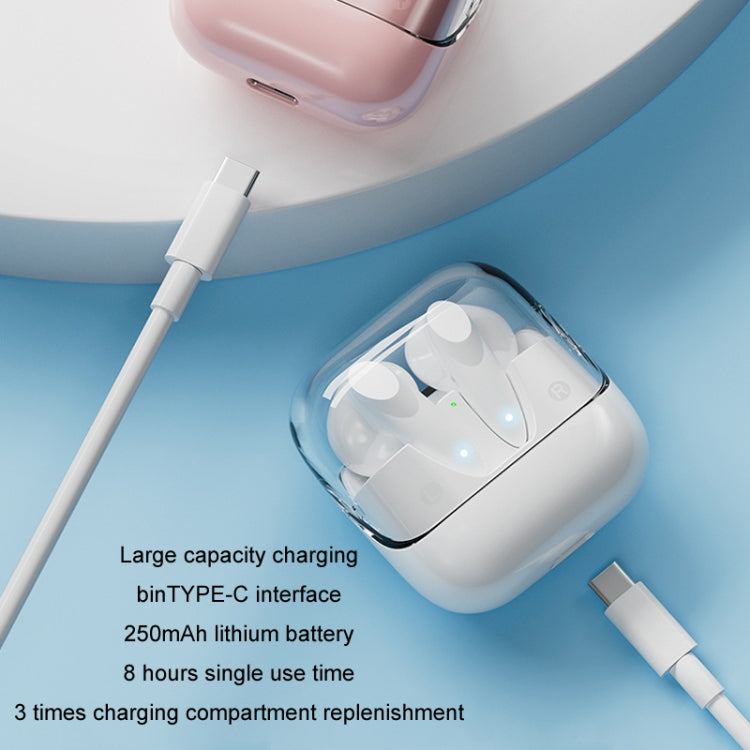 G60 In-Ear Surround Sound Transparent Chamber TWS Wireless Bluetooth Headphones