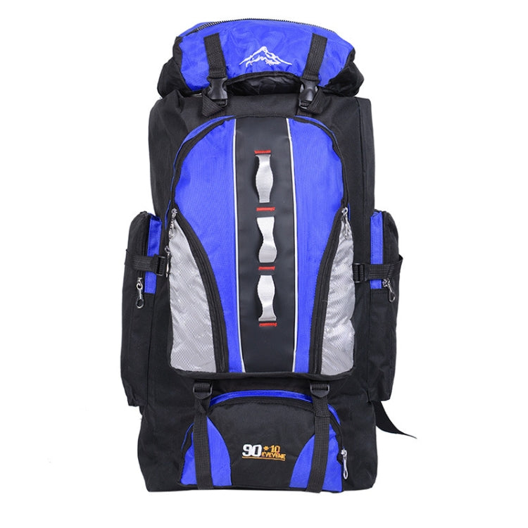 90L+10L  Multifunctional Outdoor Large Capacity Waterproof Nylon Hiking Bag