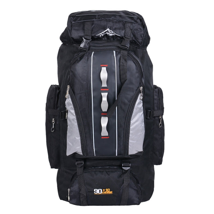 90L+10L  Multifunctional Outdoor Large Capacity Waterproof Nylon Hiking Bag