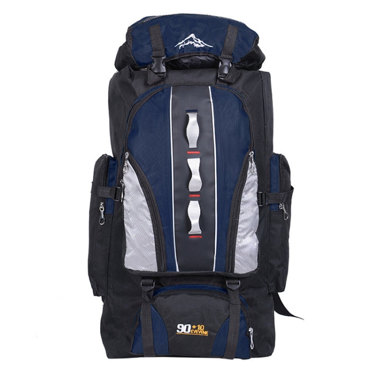 90L+10L  Multifunctional Outdoor Large Capacity Waterproof Nylon Hiking Bag