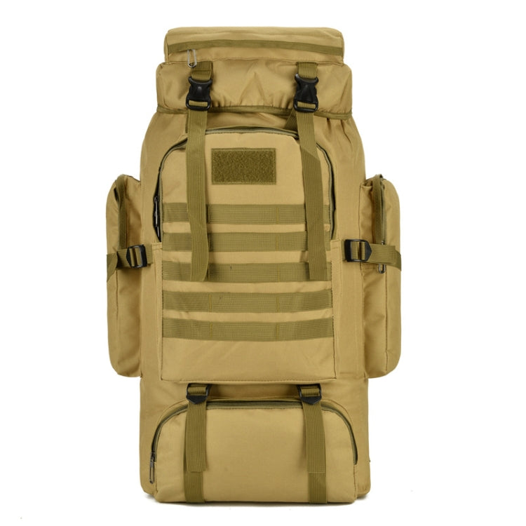 56-75L Large Capacity Travel Hiking Bag Waterproof and Scratch-resistant Backpack