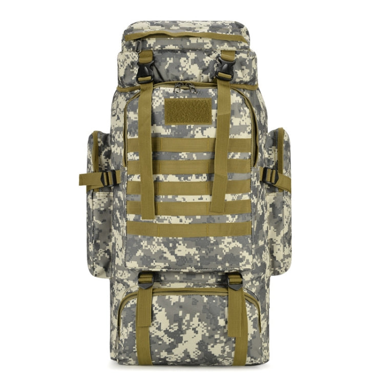 56-75L Large Capacity Travel Hiking Bag Waterproof and Scratch-resistant Backpack