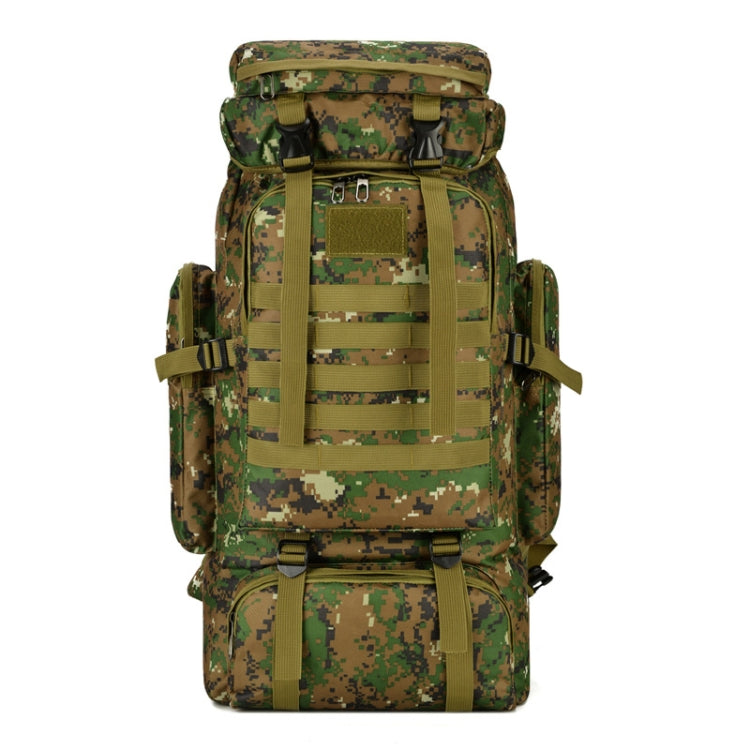 56-75L Large Capacity Travel Hiking Bag Waterproof and Scratch-resistant Backpack