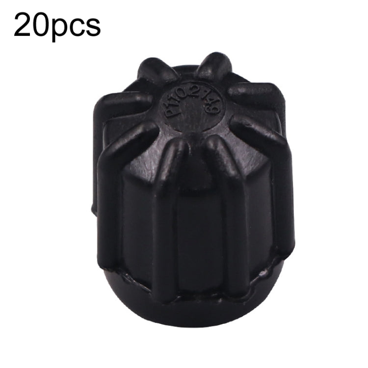 20pcs Car Air Conditioner Dustproof Plastic Valve Leakproof Cap