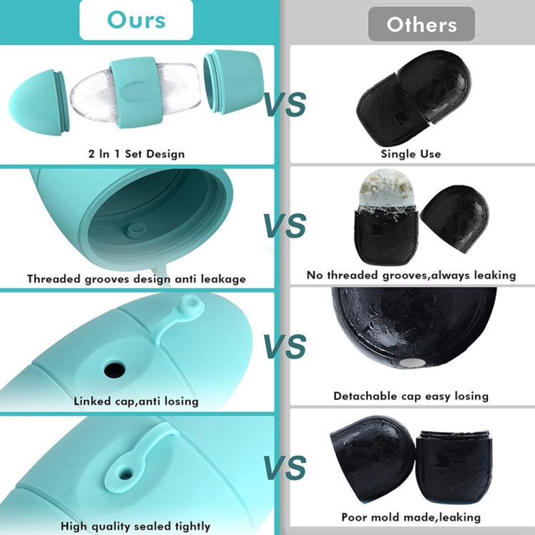 Silicone Massage Facial Ice Tray Face Ice Roller
