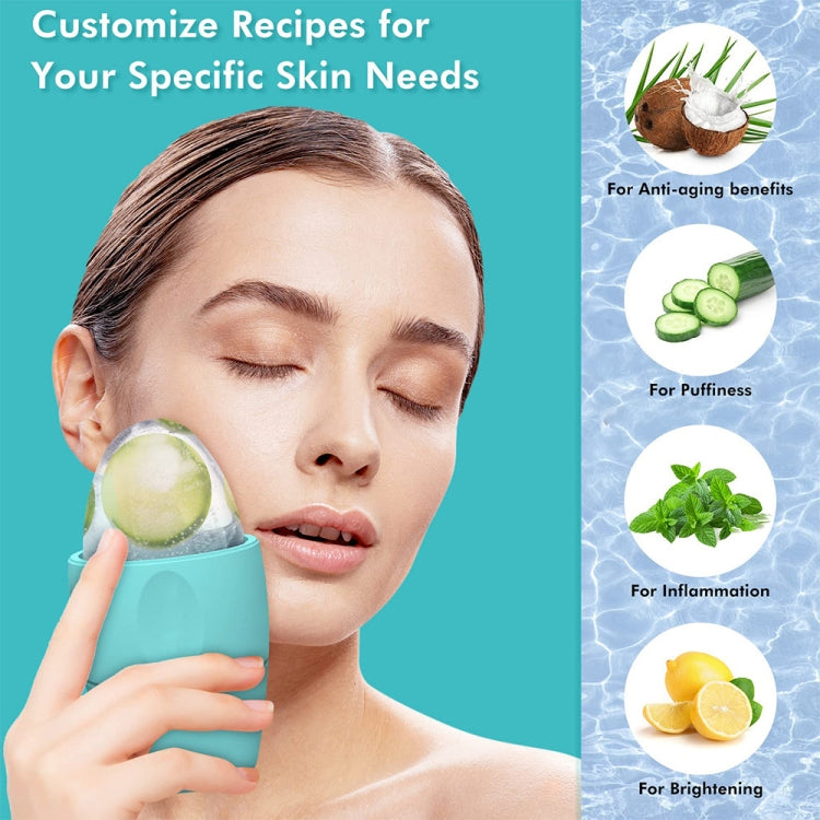 Silicone Massage Facial Ice Tray Face Ice Roller