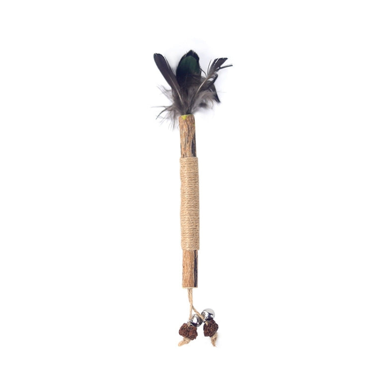 5pcs Cat Teething Stick Toy Teeth Cleaning Catnip Teasing Stick
