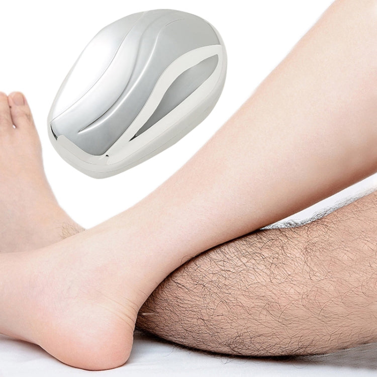 Nano Glass Manual Grinding Wool Implement Painless Without Skin Damage Washable Hair Removal Instrument