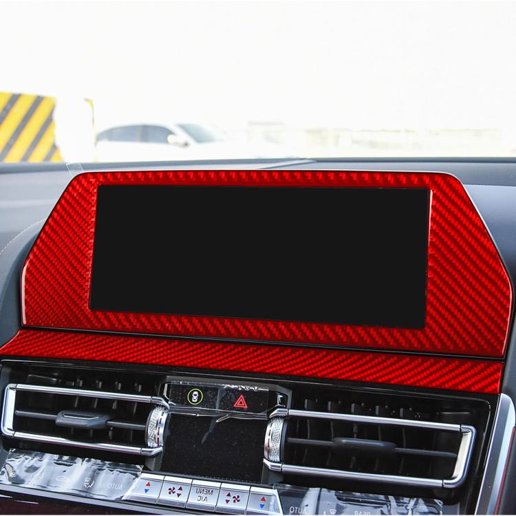For 2019-2024 BMW 8 Series G14 Right-hand Drive 2pcs /Set Navigation Screen Frame Sticker