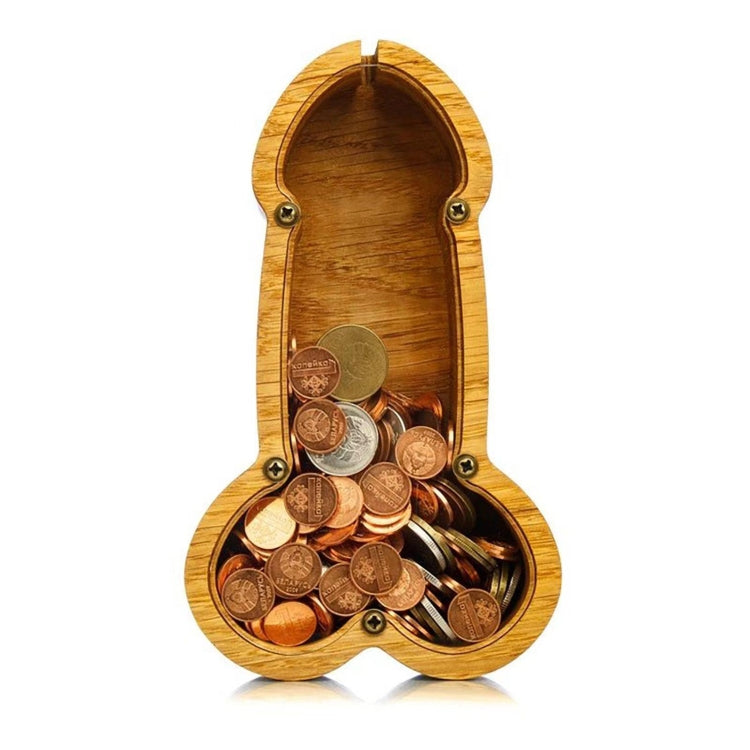 ZY-22083103 Wooden Fun Deposit Money Tank Crafts Decoration, Size: Large