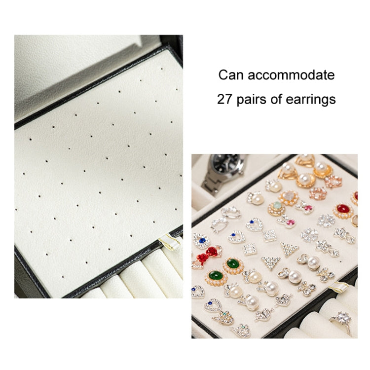 Large-Capacity Multi-Layer Jewelry Earring Storage Display Box