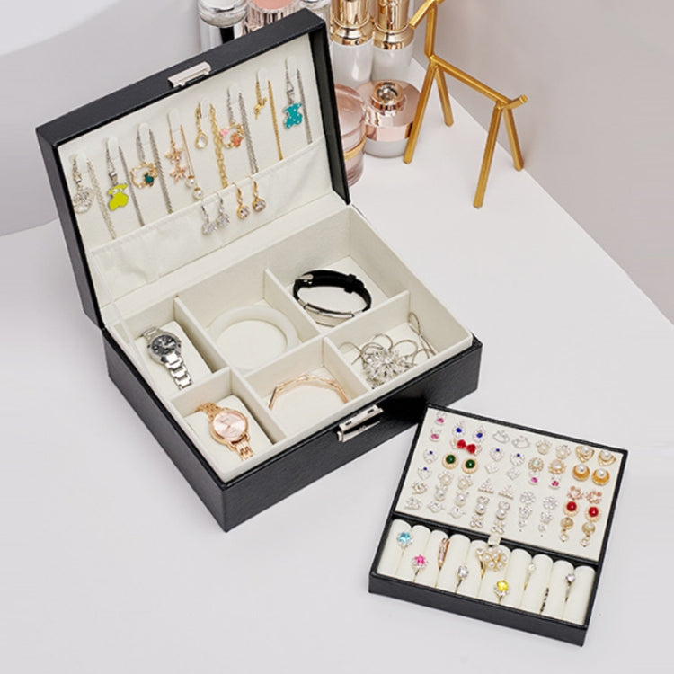 Large-Capacity Multi-Layer Jewelry Earring Storage Display Box