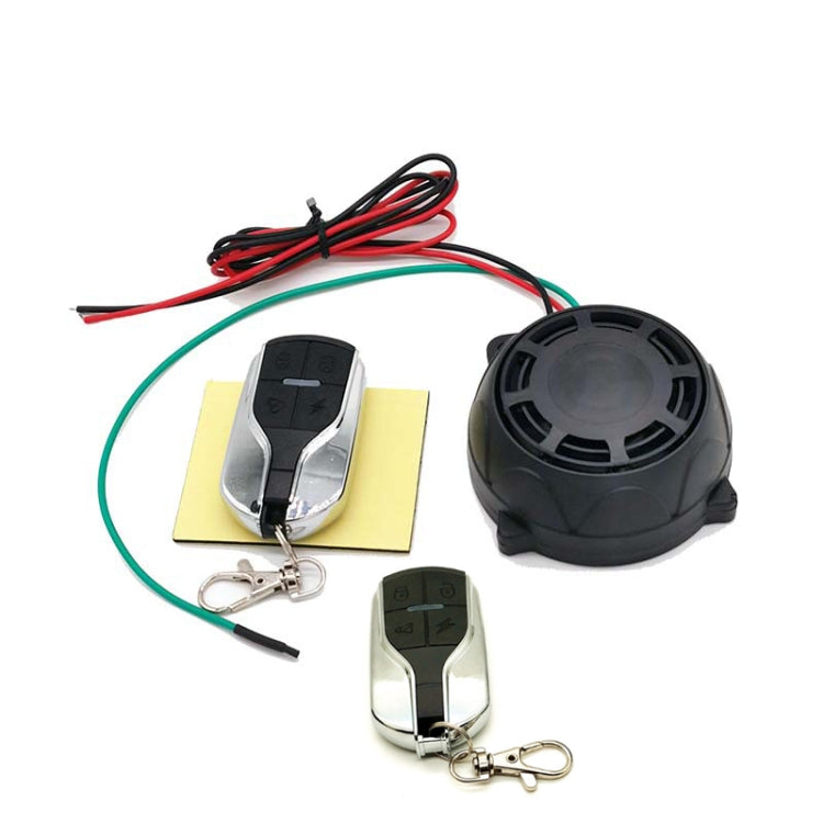 12V Motorcycle Anti-theft Remote Control Horn Alarm, Specification: 2 RC