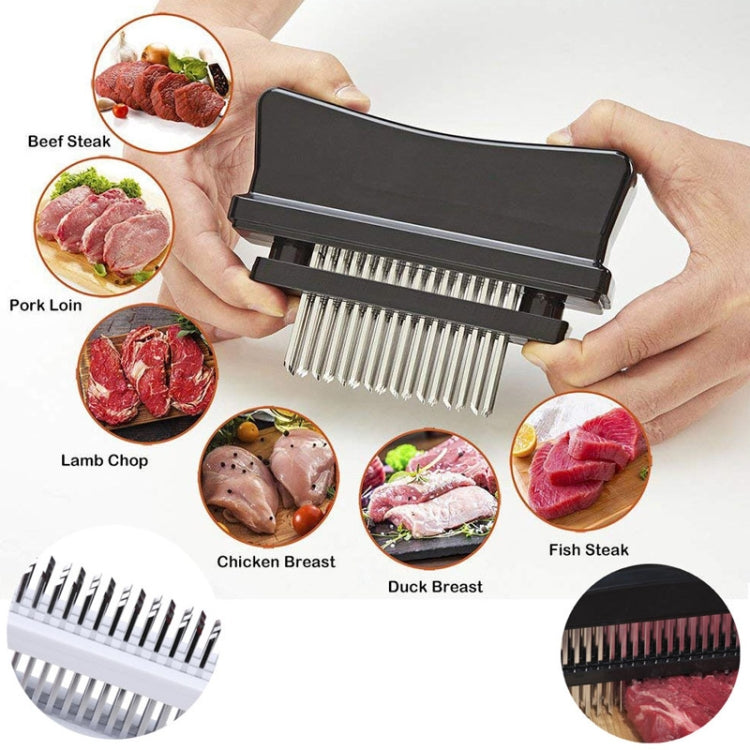 10B48 Tenderizer Pin Meat Looser 48 Pin Stainless Steel Meat Hammer