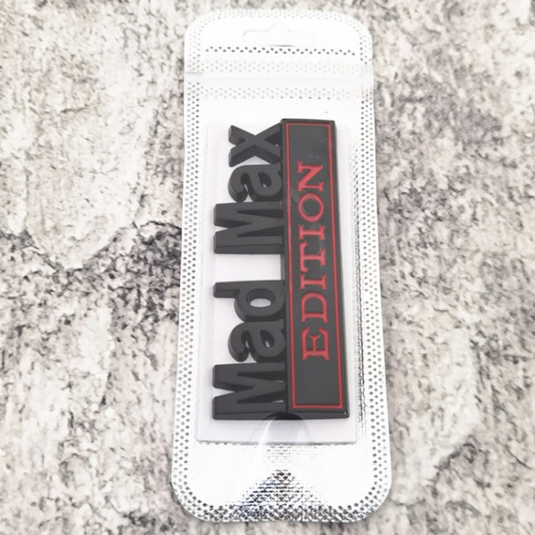 5pcs Car Body Rear Modification Plate Label