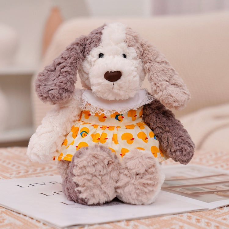 Cute Dressing Teddy Plush Toys Decorative Gift Plush Doll, Color: Yellow Skirt