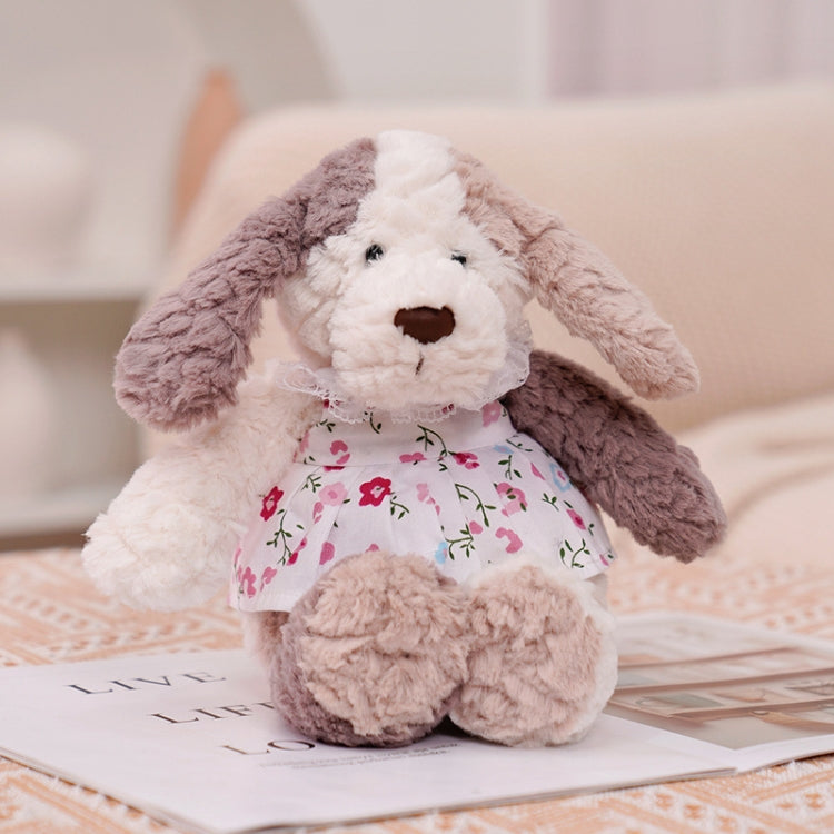 Cute Dressing Teddy Plush Toys Decorative Gift Plush Doll, Color: White Skirt