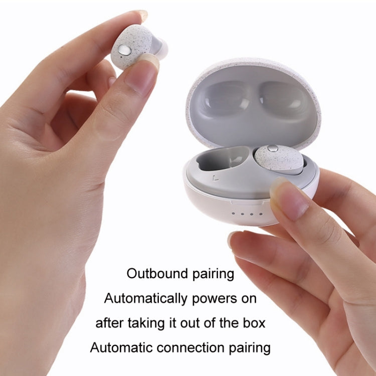 T2S HIFI Sound Quality Wireless Mini Sports Bluetooth Headphones(White)