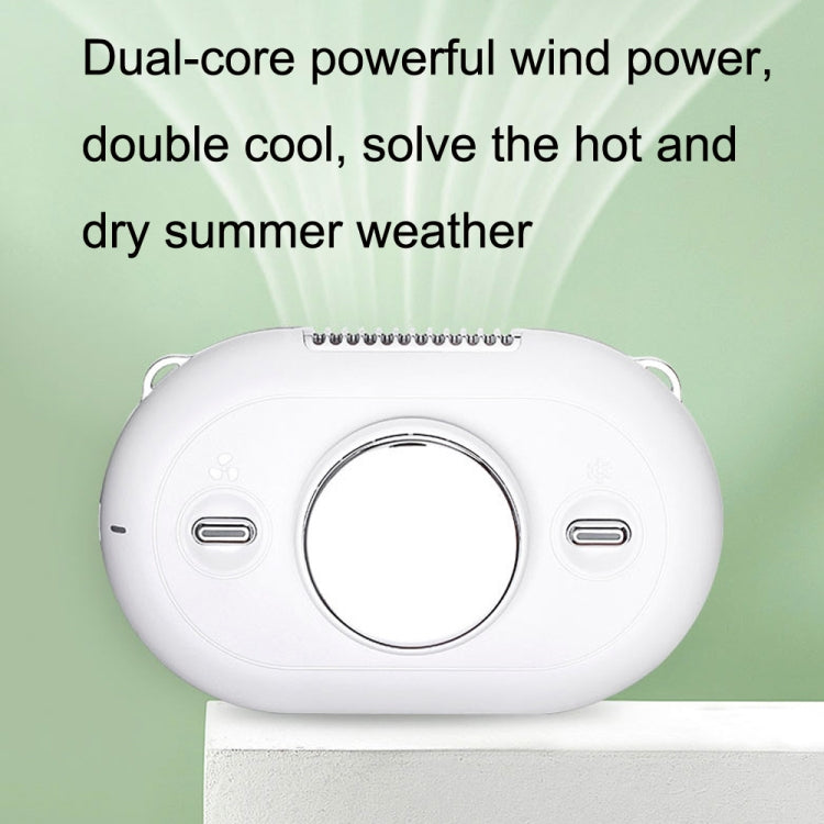 F-S13 Outdoor Sports Simple And Portable USB Summer Hanging Neck Cooling Fan